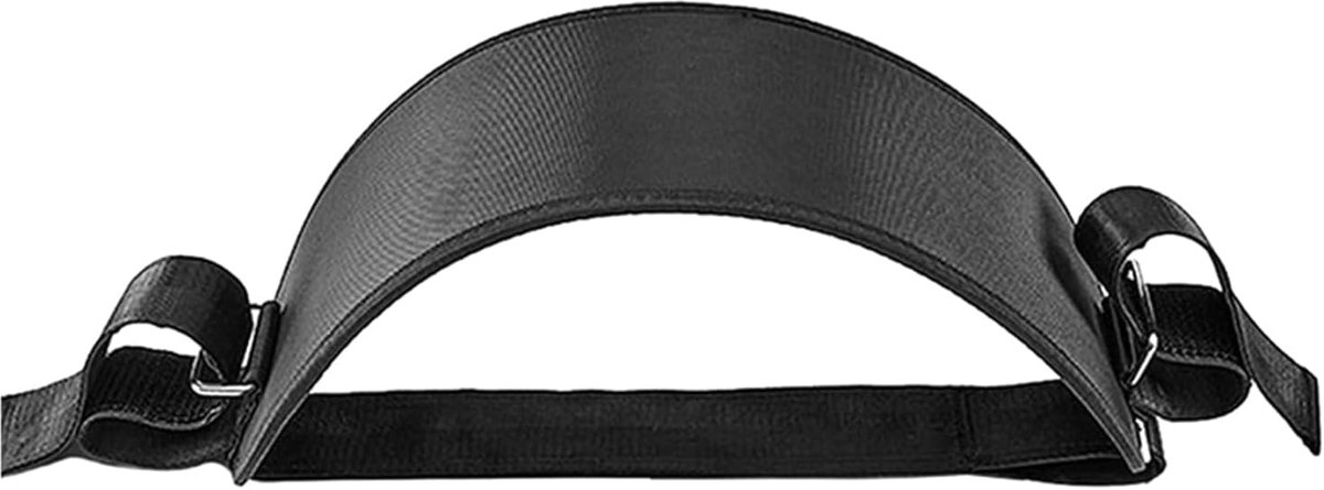 Heup Riemen - Bilspier Trainer - Kracht Training - Antislip Stabiliteit - 55 x 15.5 cm - Zwart