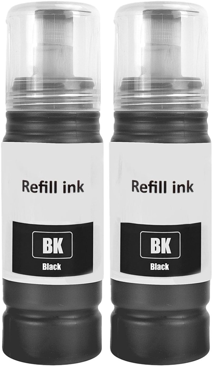 Dailygoods- Inkt Compatibel met Epson 104 - Multipack Inktfles - Voor ET-2710/ET-2711/ET-2712/ET-2714/ET-2715 - Hoge Capaciteit - Kleur: Zwart/Rood/Blauw/Groen - Inktpatronen