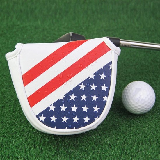 Dailygoods- Putter Cover Waterdicht - Magnetische Afdichting - Pluche Binnenkant - Bescherming tegen Schade - Geschikt voor Mallet Putter - Stijlvol Ontwerp - Golfcover van Dailygoods — afbeelding 5