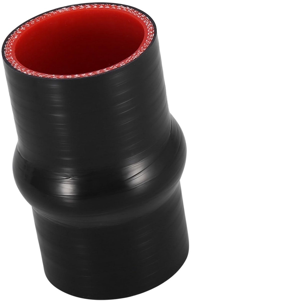 Dailygoods- Siliconen Slang 51 mm - Koppeling - Laadluchtkoeler - Auto Reserveonderdeel - Zwart - 102 mm Lengte - Koelslang