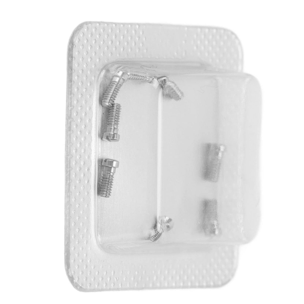 Dailygoods- Horlogekastschroeven Vervangingsset - Roestvrij Stalen Schroeven - Eenvoudige Installatie - Perfecte Pasvorm - Duurzaam Materiaal - Compacte Reparatieonderdelen - Horlogeschroeven