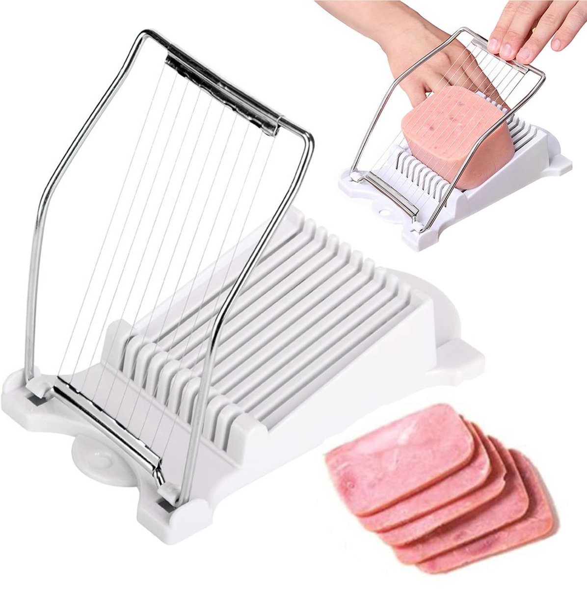 Dailygoods- Vleessnijmachine Roestvrij Staal - Multifunctionele