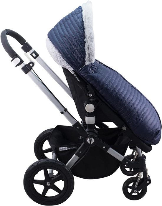 Universele Voetenzak - Kinderwagen Zak - Baby Warm Houden - Waterdicht en Winddicht - 42 x 100 cm - Navy van Universele — afbeelding 5