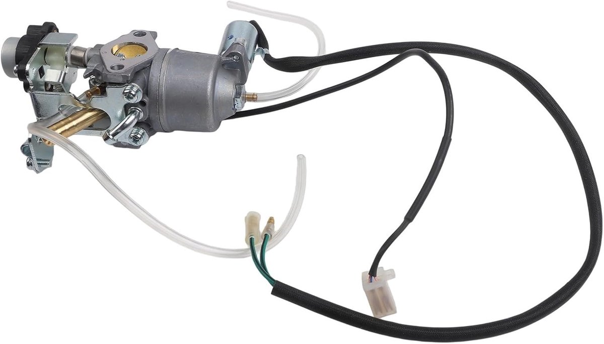 Brandstofpomp - Motoronderdeel - Generator Onderhoud - Dual Fuel Compatibel - 13 x 8 x 5 cm - Metaal