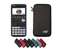 Casio fx-CG50 incl. WYNGS Beschermhoes Donkergrijs - Grafische Rekenmachine - Basis Pakket