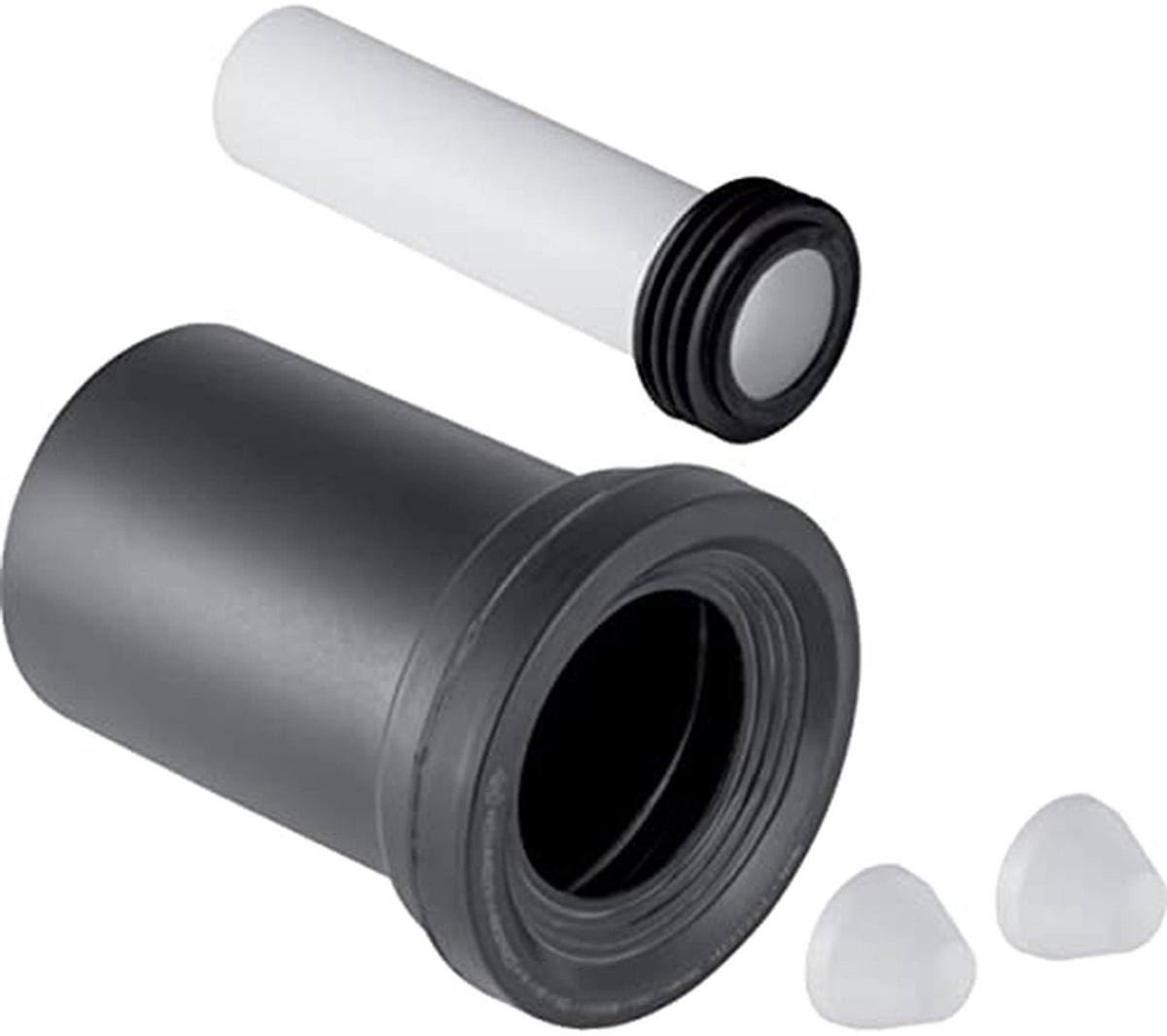 Sanitair Mof - Installatie Onderdeel - Onderhoud Pijpleidingen - Keramisch Materiaal - 30 x 20 x 40 cm - Grijs