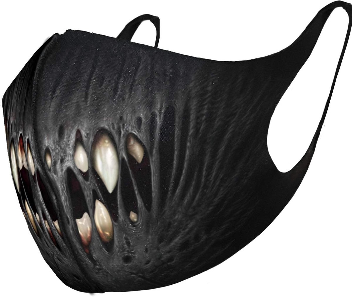 Gezichtsmasker - Mondkapje Stof - Dagelijks Gebruik - Herbruikbaar Wasbaar - 188 x 146 cm - Zwart
