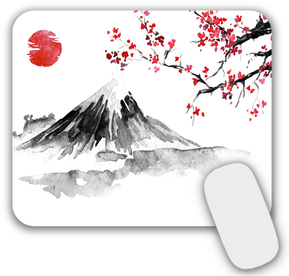Muismat Japanse stijl - Kleine muismat - 24 x 20 cm