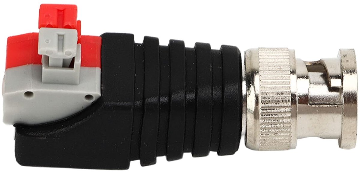 BNC Mannelijke Connector - Vergulde Pin - Videotransmissie - Eenvoudige Installatie - 10 Stuks - Zilver