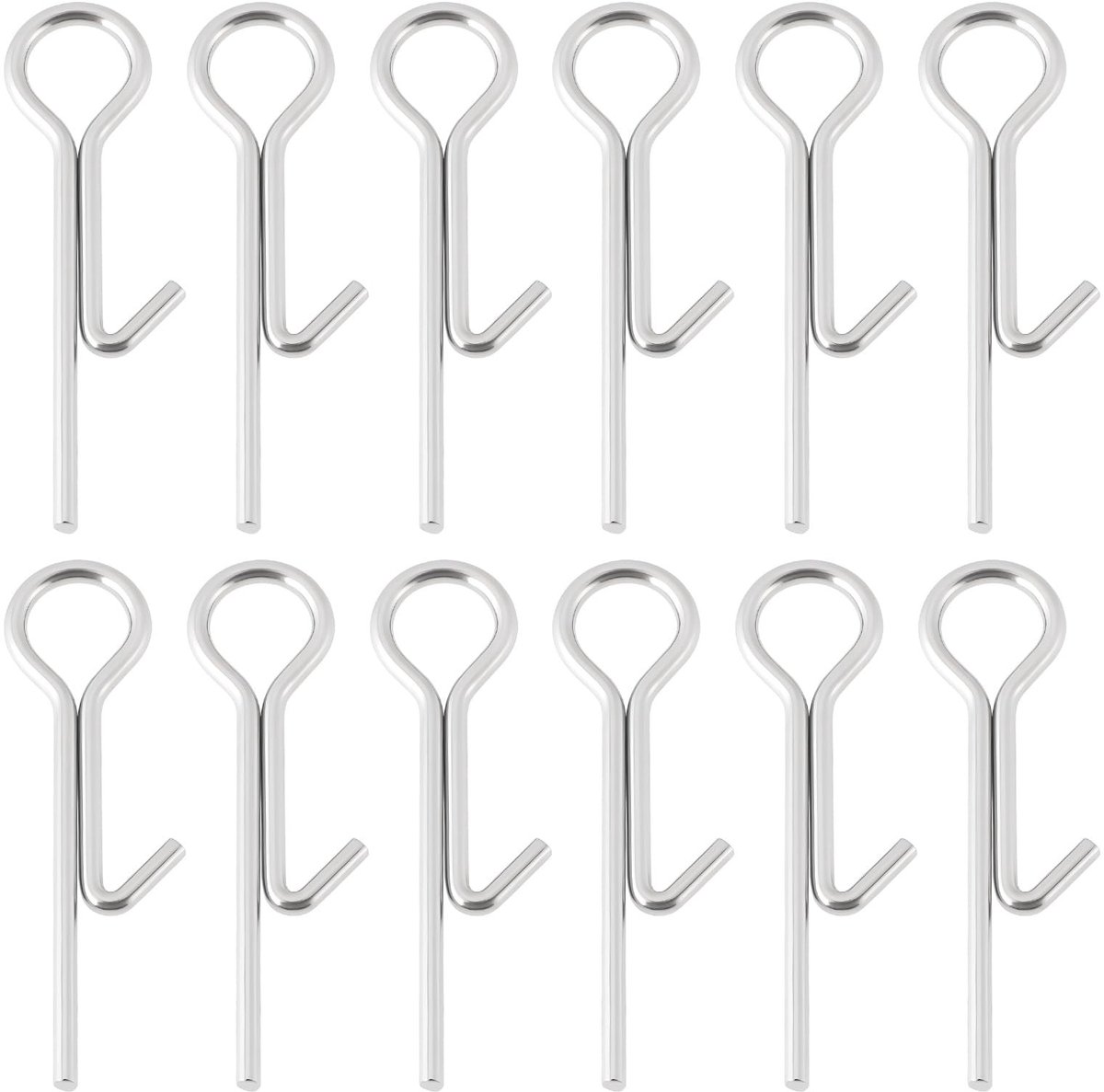 Dailygoods - 100 Stuks Vissen Stinger Spikes Verbinden Pins