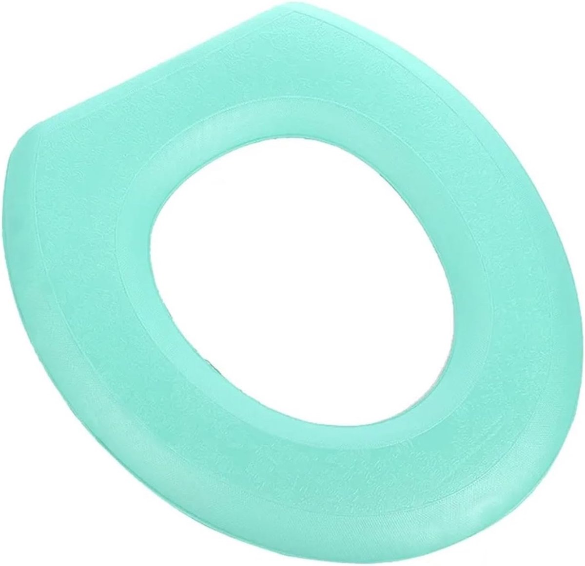 Toiletstoelhoes - Toiletbrilhoes Closestool Mat - Badkamer Comfort - Waterdicht en Zacht - 42x38cm - Wit