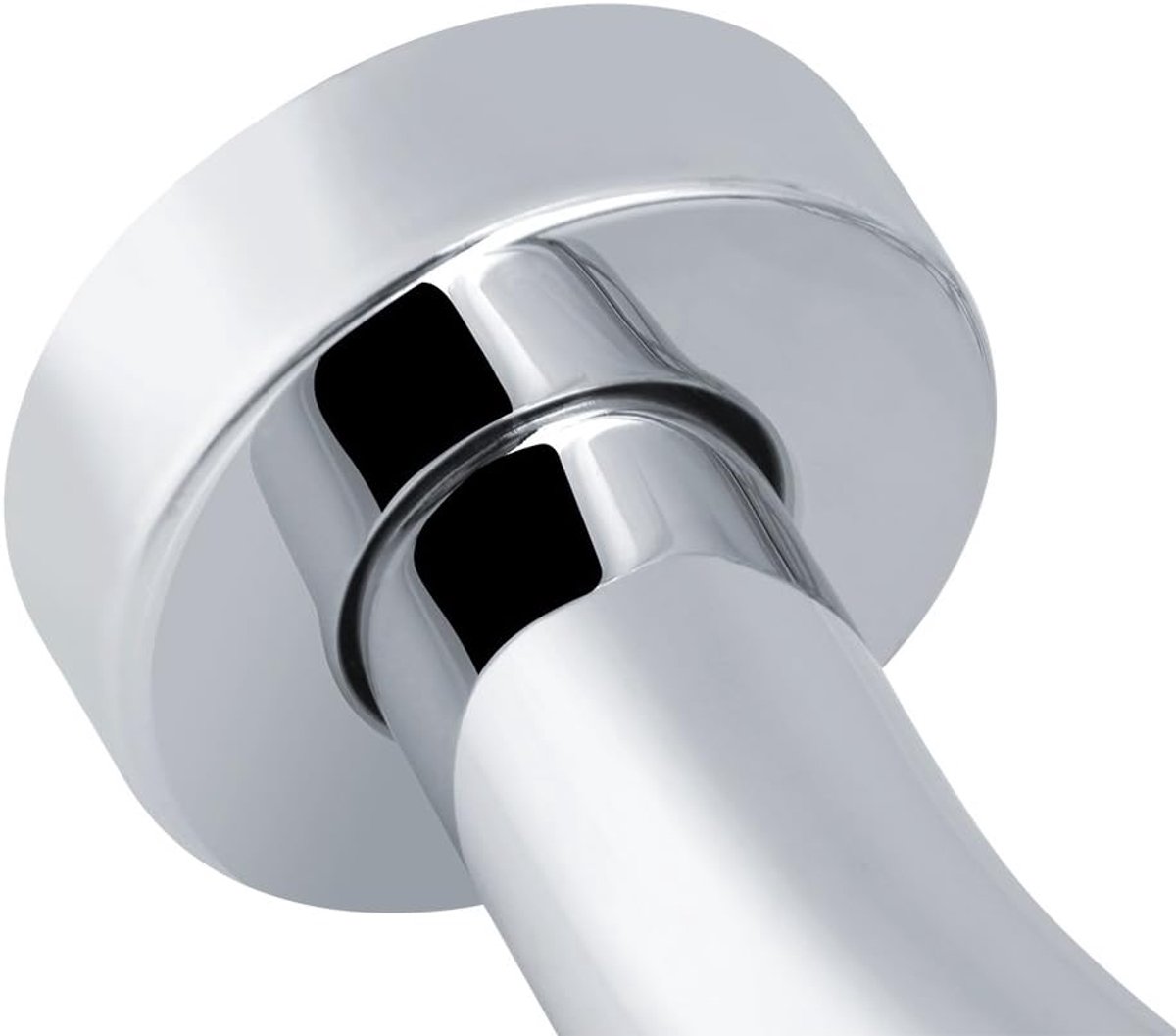 Badkuip Handgreep - Douche Steun - Veiligheid Thuis - Roestvrij Staal - 51x15 cm - Zilver