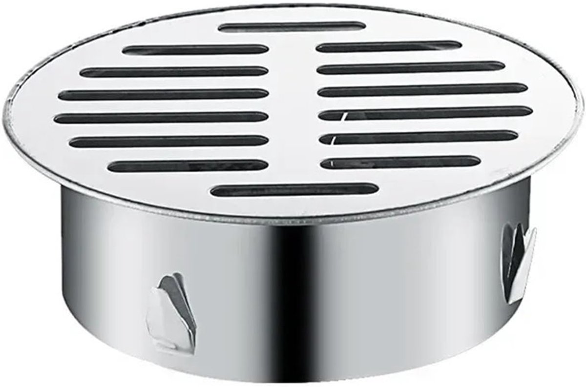 Afvoerrooster RVS - Afvoerput deksel - Water Afvoeren - Efficiënt Ontwerp - 63 mm - Zilverkleurig
