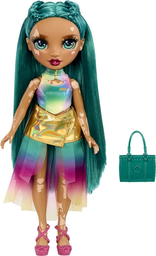 Rainbow High My Fashion Style-modepop - Jewel Richie (smaragd — afbeelding 4
