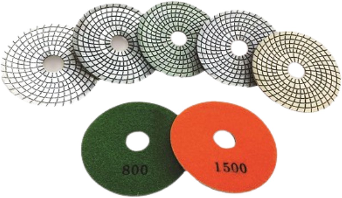 DiaTech schuur en polijstpad keramiek #800