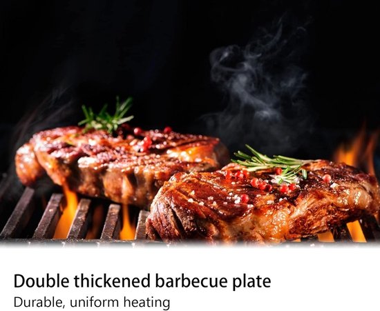 VT Goods - BBQ-grill - Japanse stijl - Tafelgrill voor binnen en buiten - Houtskool barbecue - Rechthoekige oven - Perfect voor feestelijke gelegenh.. van Merkloos — afbeelding 2