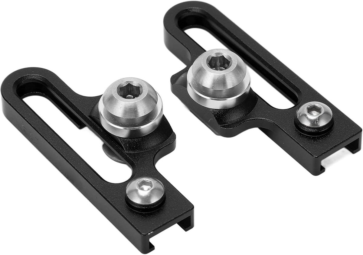 Fiets Remadapter - Remonderdeel - Remprestaties Verbeteren - Lichtgewicht Aluminium - 55 mm compatibel - Zwart