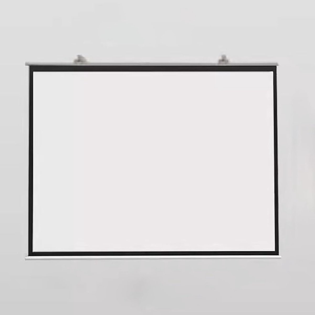 Projectiescherm - Filmscherm Beamer - Thuisbioscoop Creëren - Handmatig Neerklapbaar - Tot 72 inch - Wit