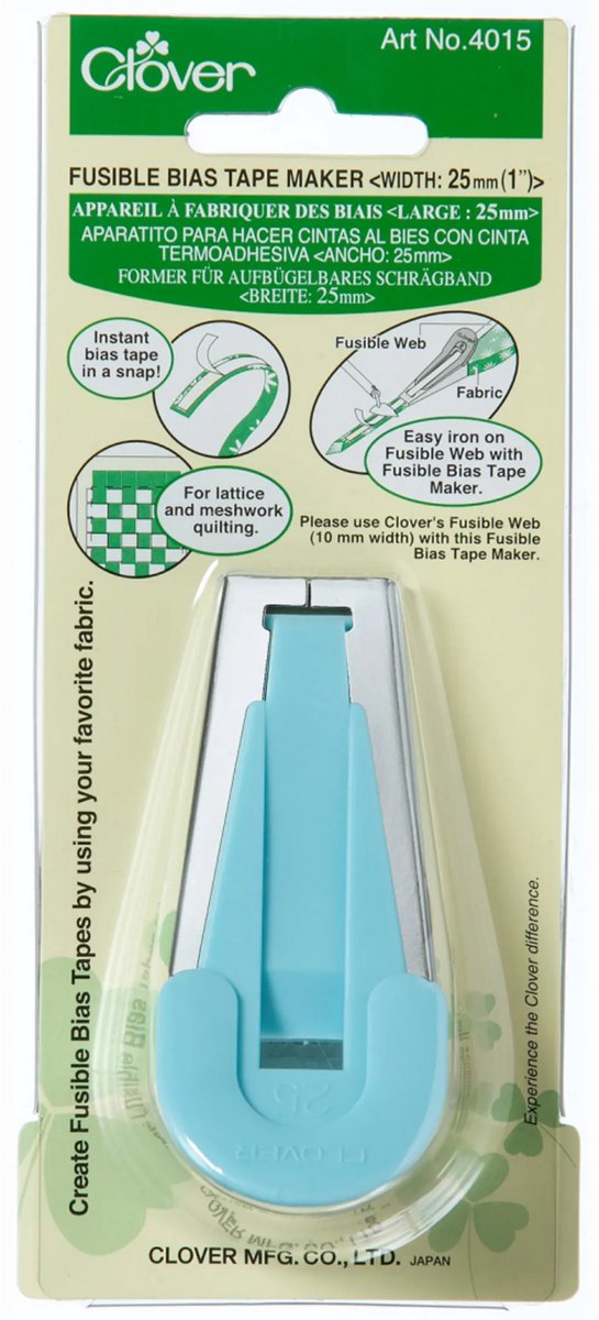 Strijkbaar Bias Tape Maker 25mm