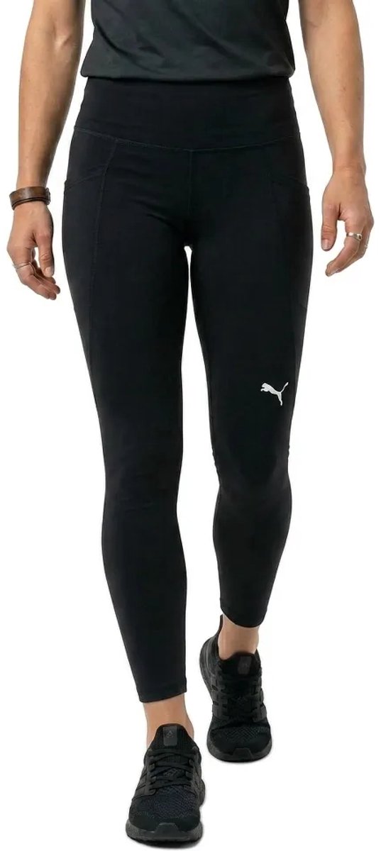 Puma Damen Tights W TAD ESSENTIAL HW CAPRI TIGHT 527138 Puma Black-M van Puma — afbeelding 4