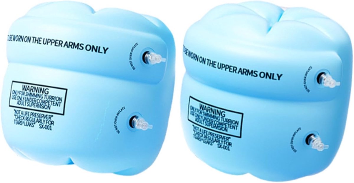 Armdrijvers voor Kinderen - Zwembandjes Volwassenen - Leren Zwemmen - Slipbestendige Stabiliteit - 1 Paar - Blauw