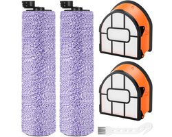 Dailygoods- Borstelfilter - Reserveonderdelen - Compatibel met Shark HydroVac XL 3-in-1 - Inclusief 2 borstels - 2 filters - 1 reinigingsborstel - Stofzuigerfilter