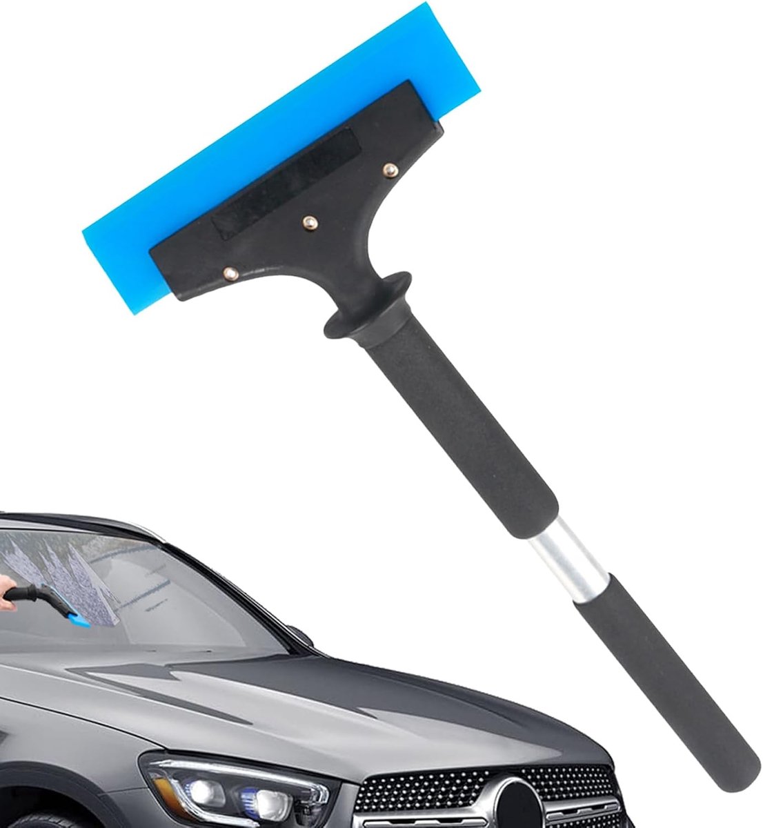 Sticker Verwijderaar - Raamlijmschraper - Koppig Vuil Verwijderen - Ergonomische Grip - 43 cm - Niet Gespecificeerd