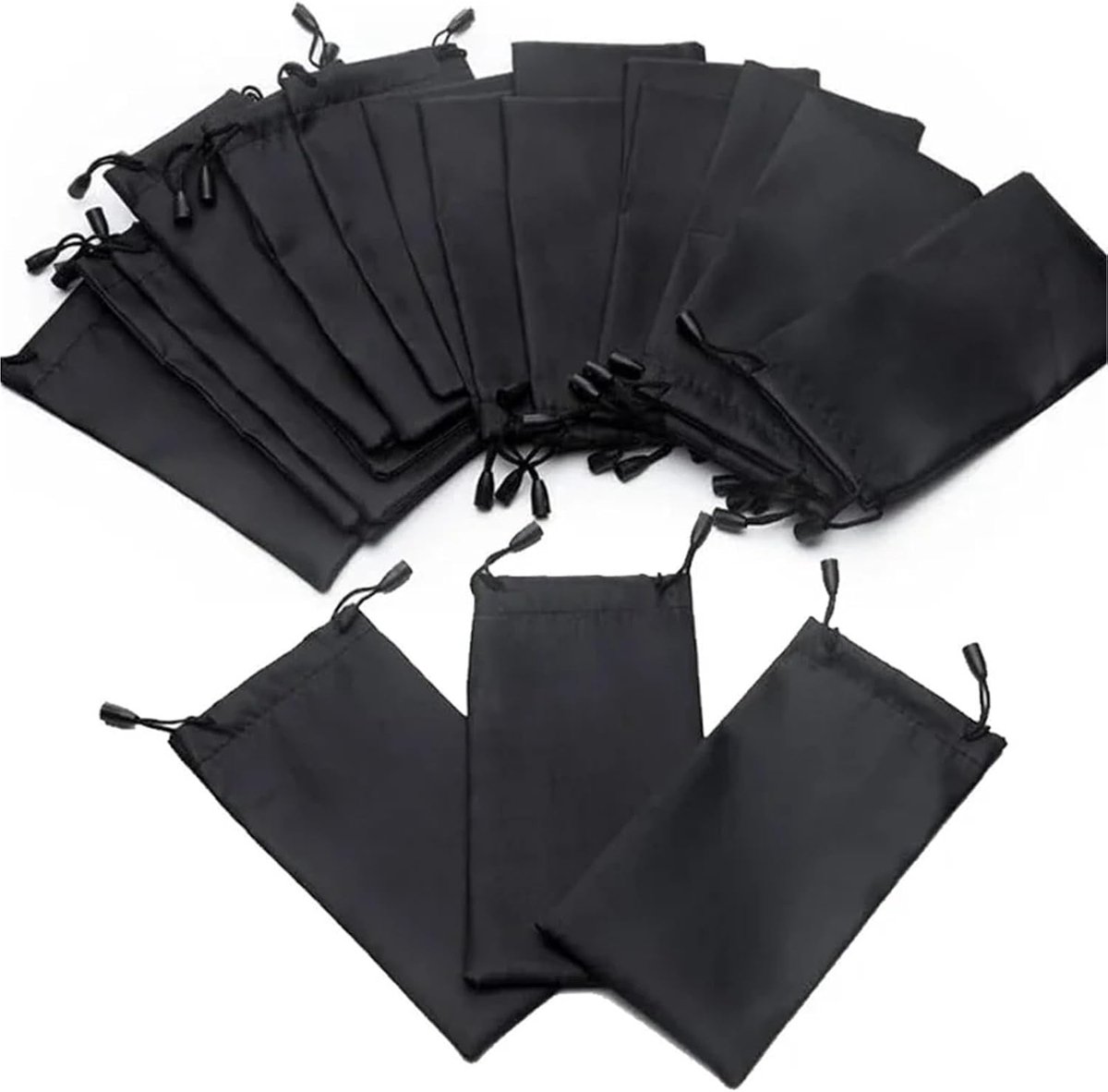 Brillenkoker - Bril etui - Bescherming opbergen - Zachte microvezel - 10-100 stuks - Niet gespecificeerd