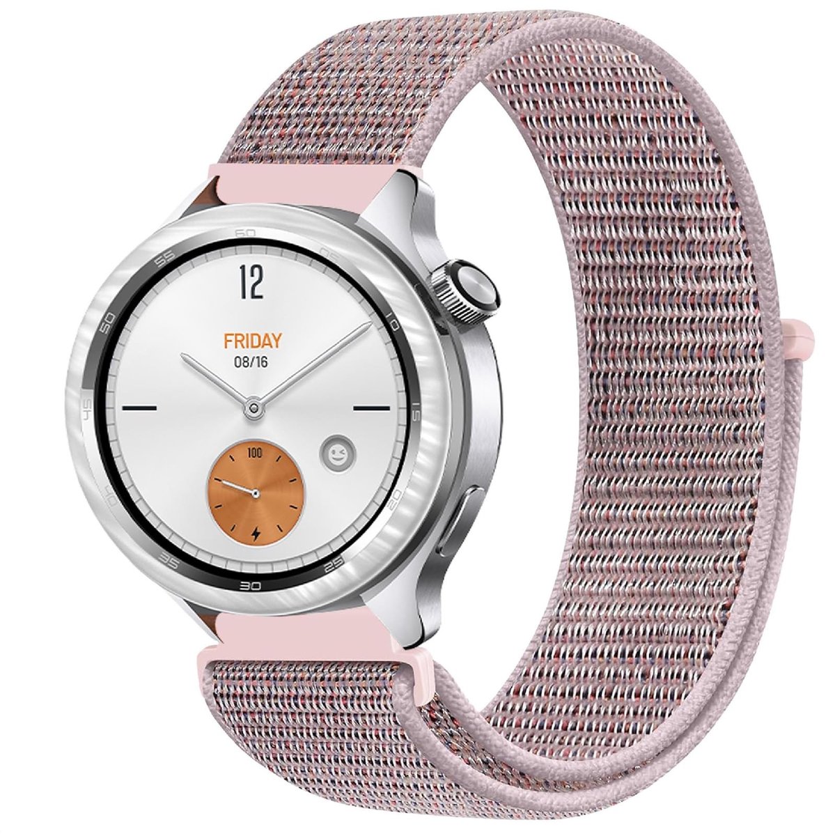 Dailygoods - Nylon Horlogebandje voor Xiaomi Watch S4 22 mm