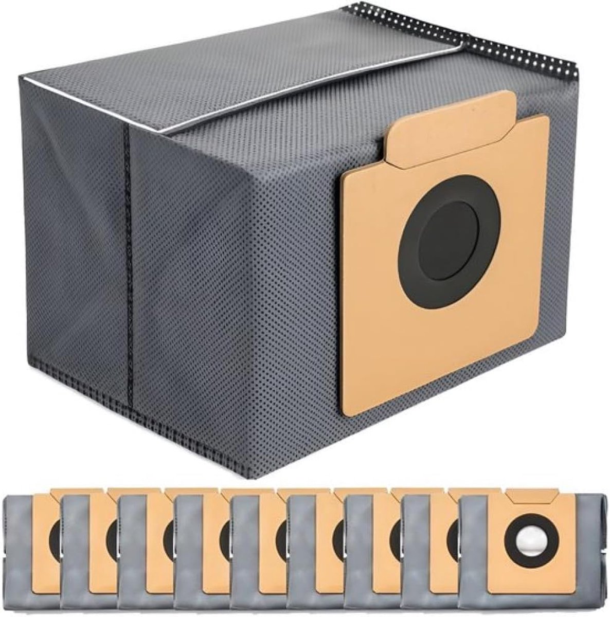 10x Stofzuigerzakken compatibel met Eufy Clean X8 Pro / X10 Pro Omni - reservezakken - accessoireset - stofzuigerzakken - ShopVlot