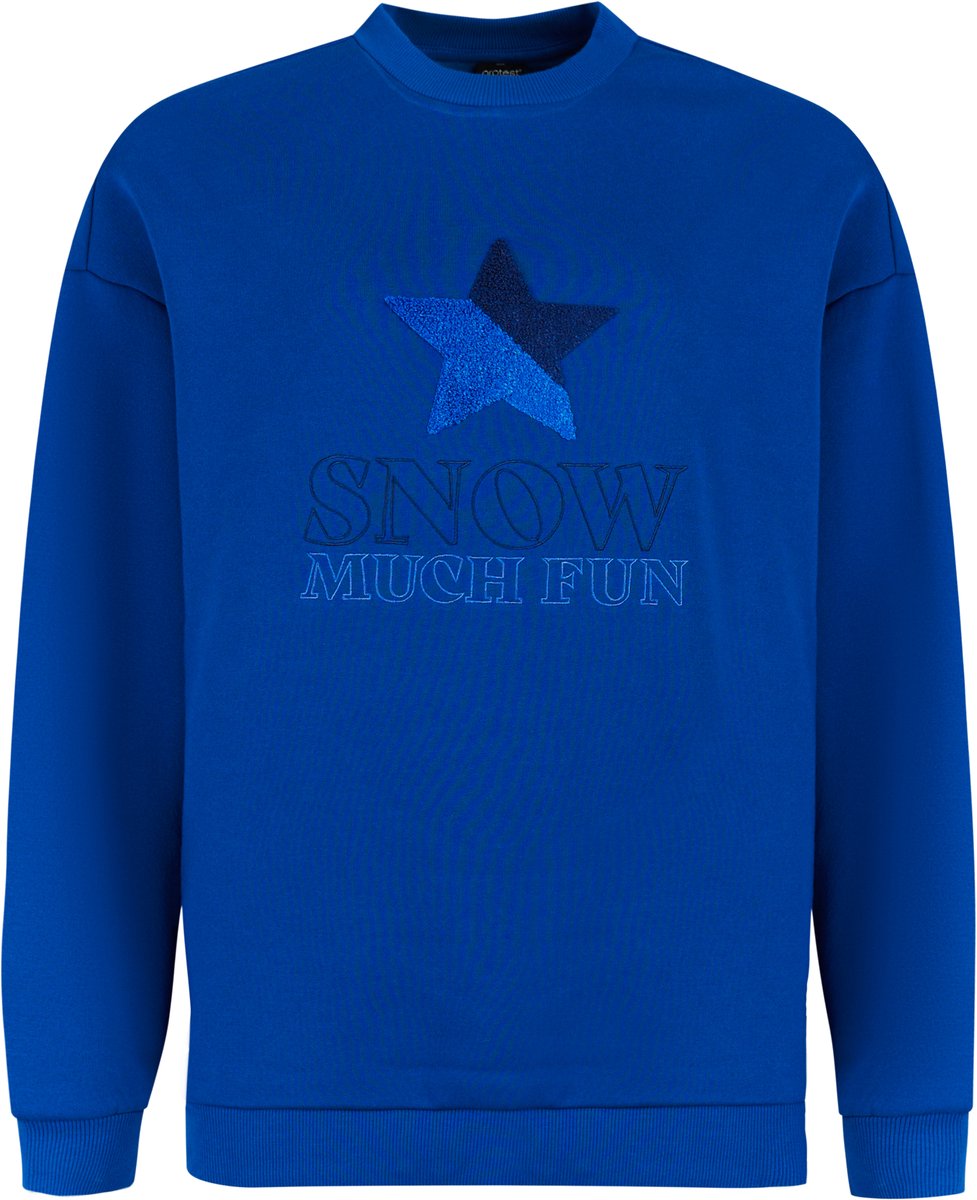Protest PRTTwinkle Sweater Dames Relaxed fit Blauw