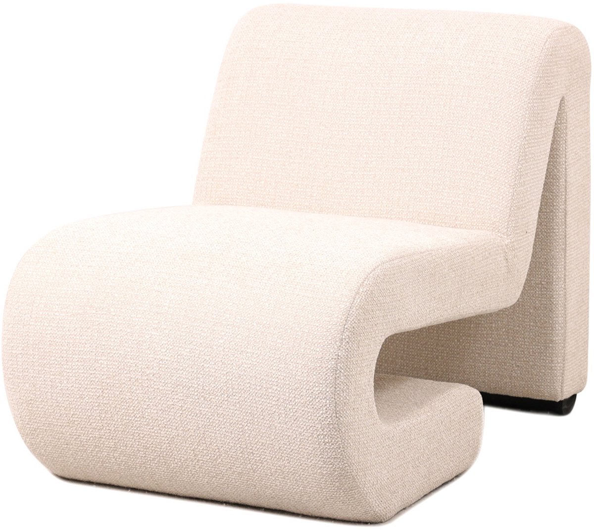 DÉJA Living Fauteuil Mia - Stof - Beige