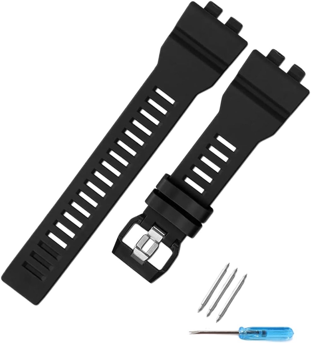Vervangende Hars Horlogeband - Compatibel met GBA-800/GDB-800 - Inclusief Installatietool - ShopVlot