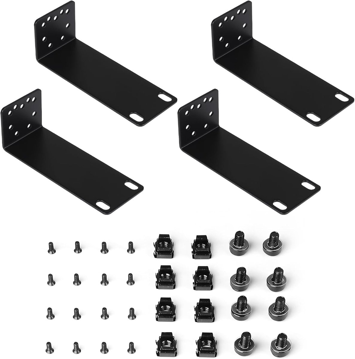 Rackmontageset 1U - 19 Inch - Voor TP-Link switches - Eenvoudige installatie - ShopVlot