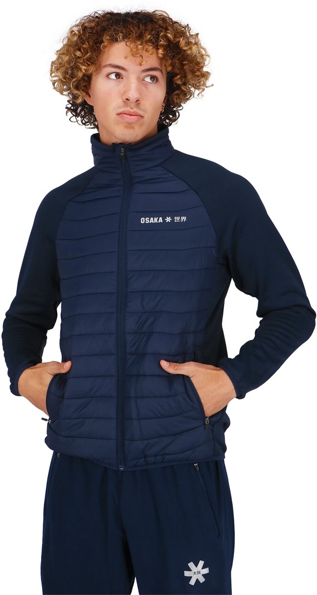 Osaka Men Hybrid Jacket Blauw donker