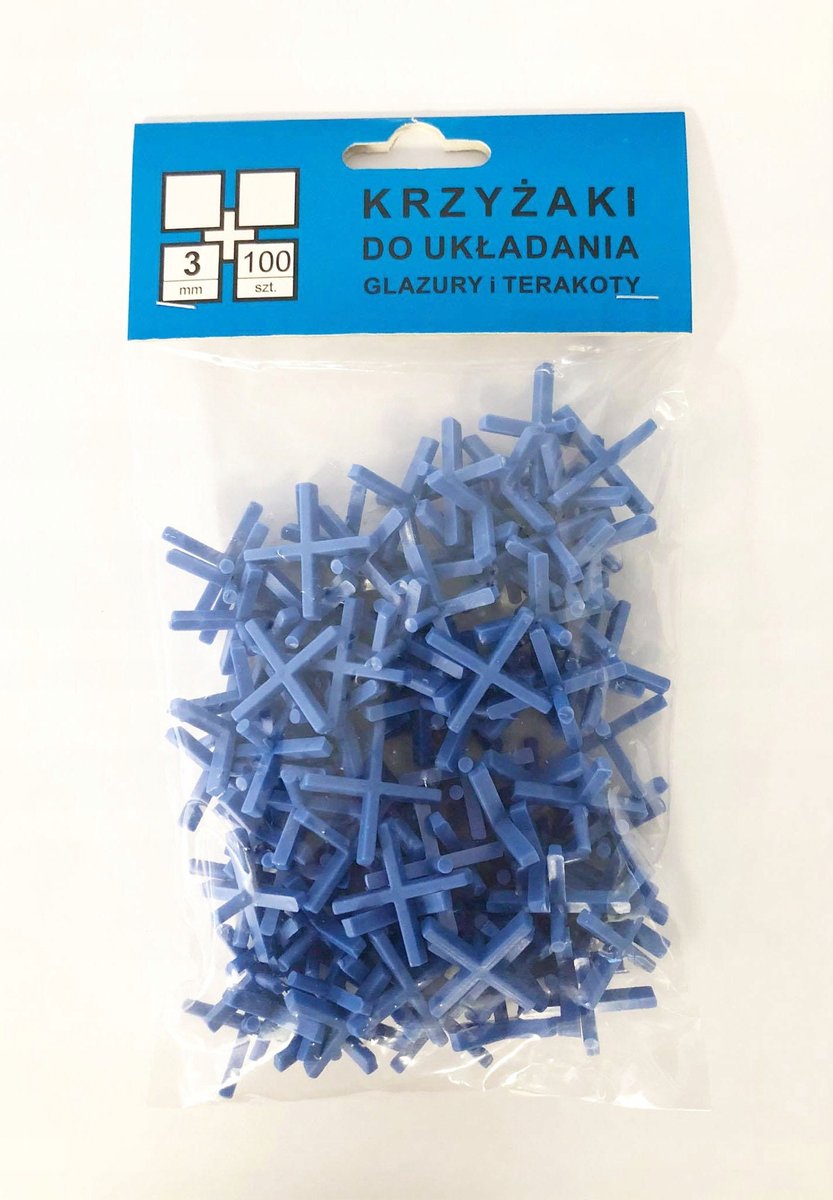Merkloze Distributiekruisjes voor Tegels - 3 mm