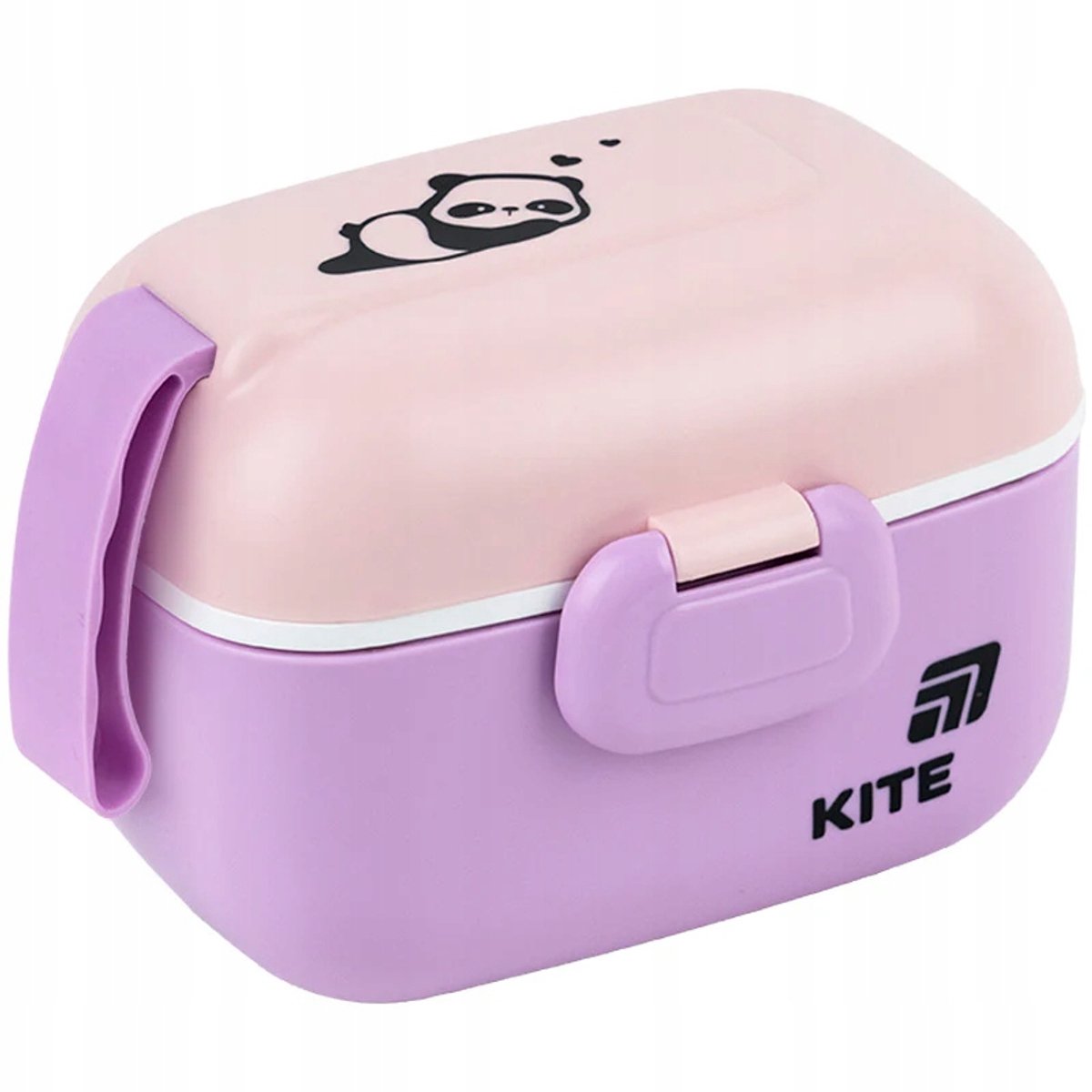 Kite Lunchbox 450ml Roze met Lepel - Compacte Snackdoos
