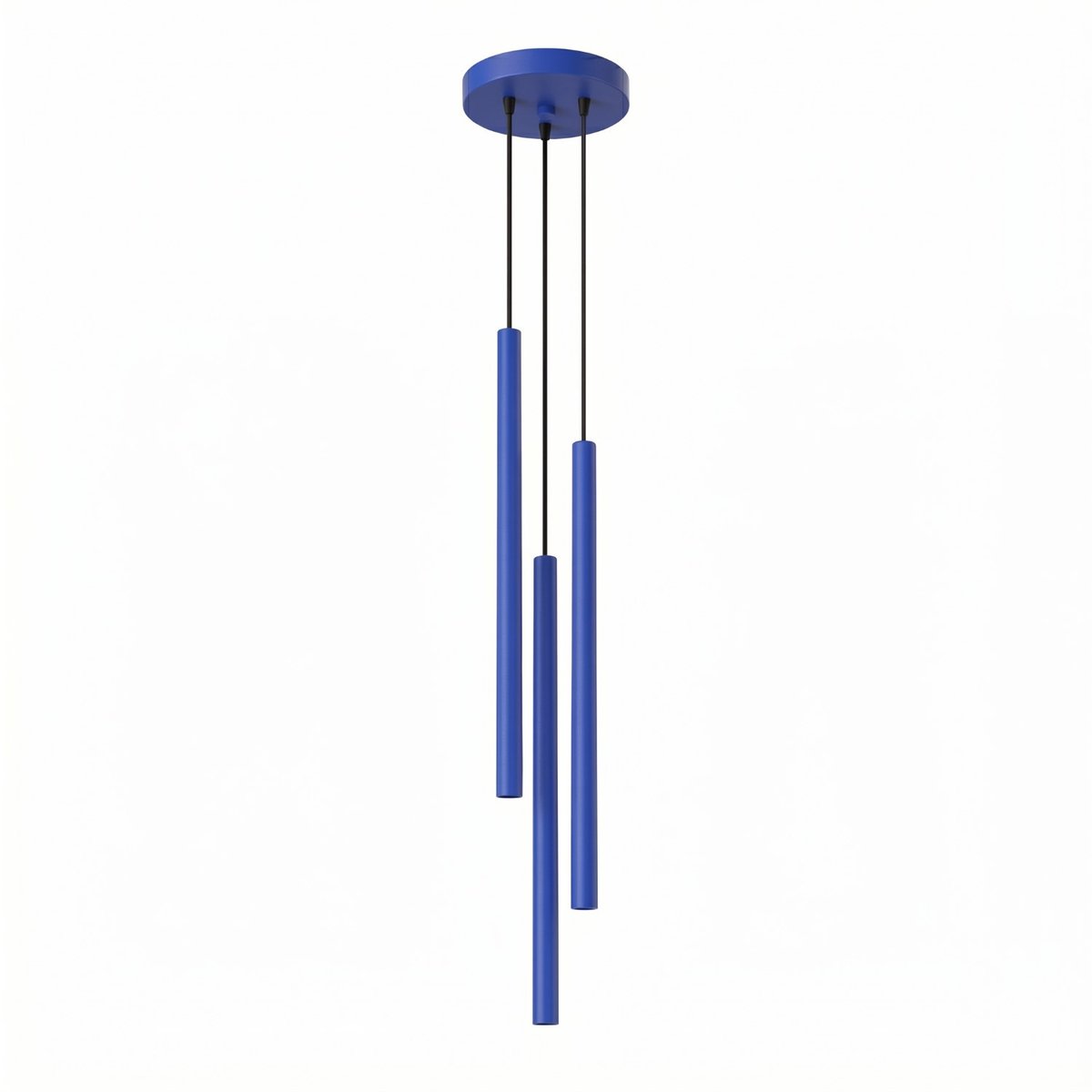 Sollux Lighting Hanglamp PASTELO - G9 - ultramarijn - staal - 19.5x19.5x115cm