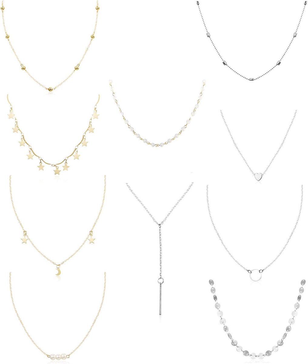 10 x women's necklaces - ShopVlot
