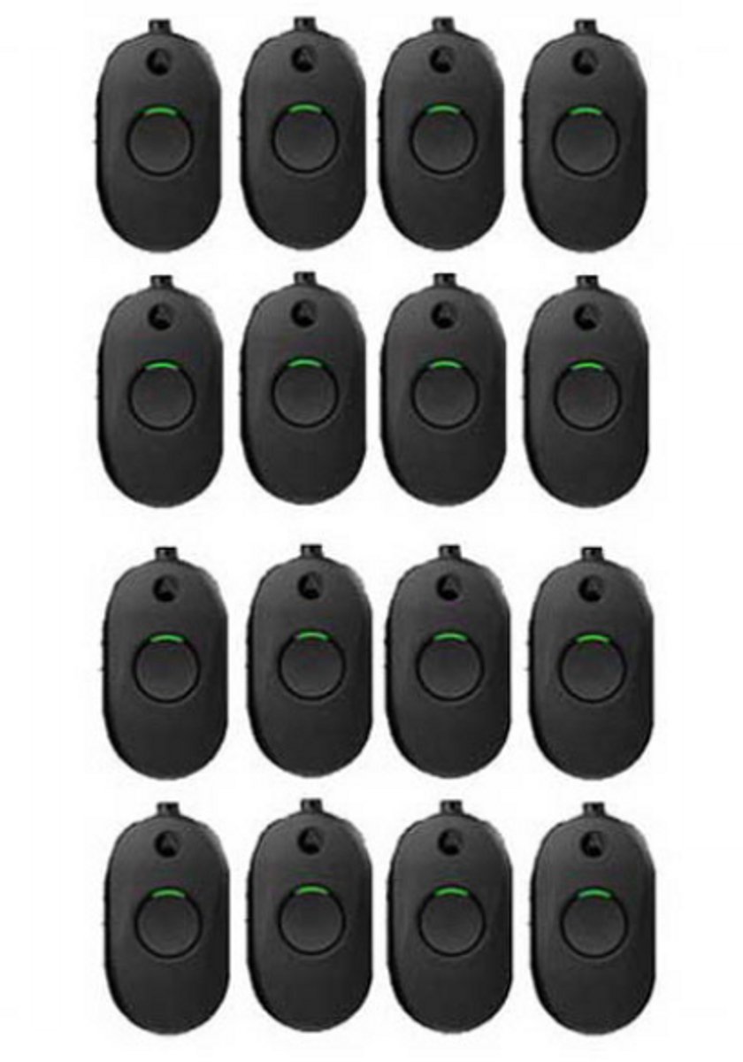 Set van 16 Motorola CLP446E Mini Portofoons zonder oortje en zonder lader