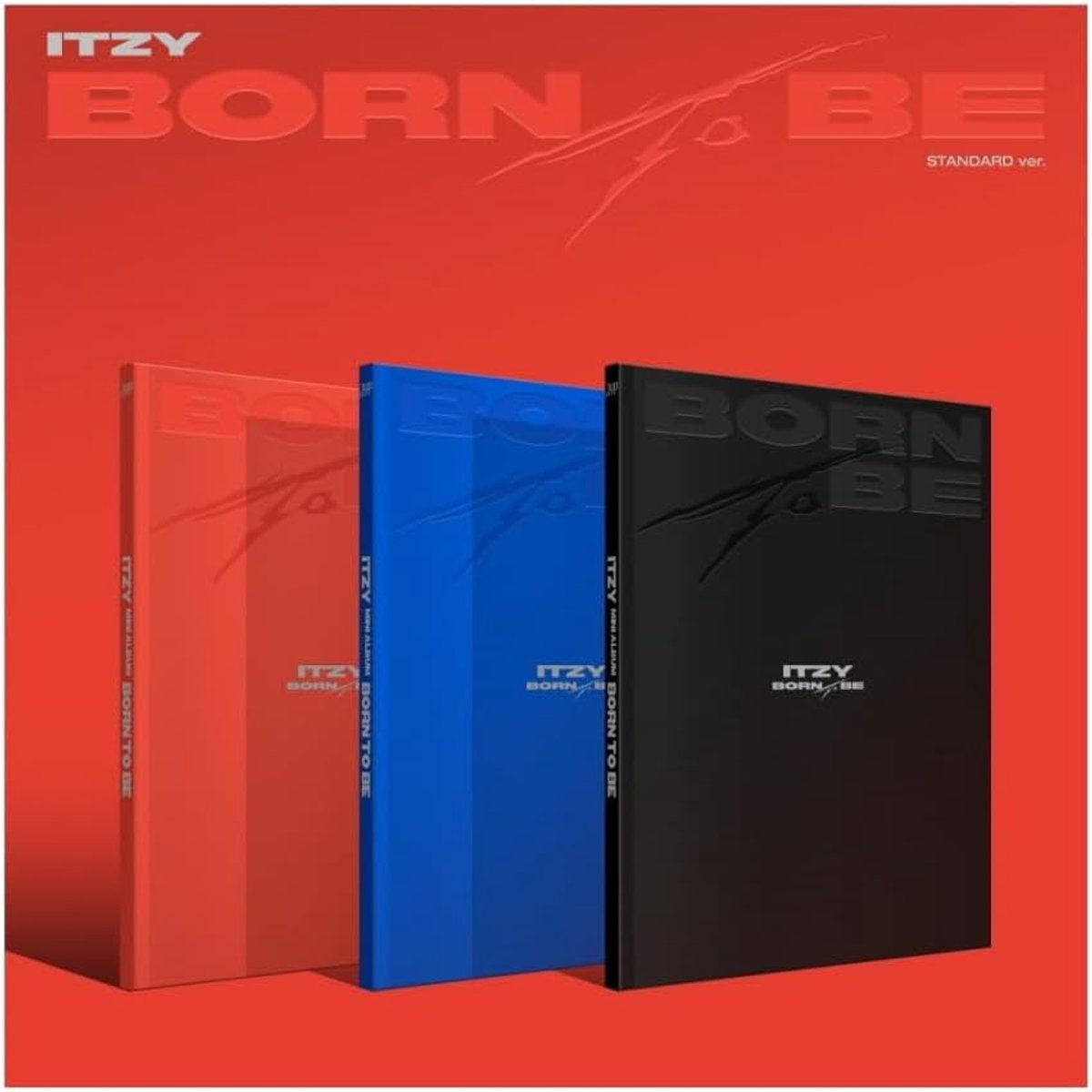 ITZY - BORN TO BE Standard version CD+Pre-Order Advantage (Blue ver.) - ShopVlot