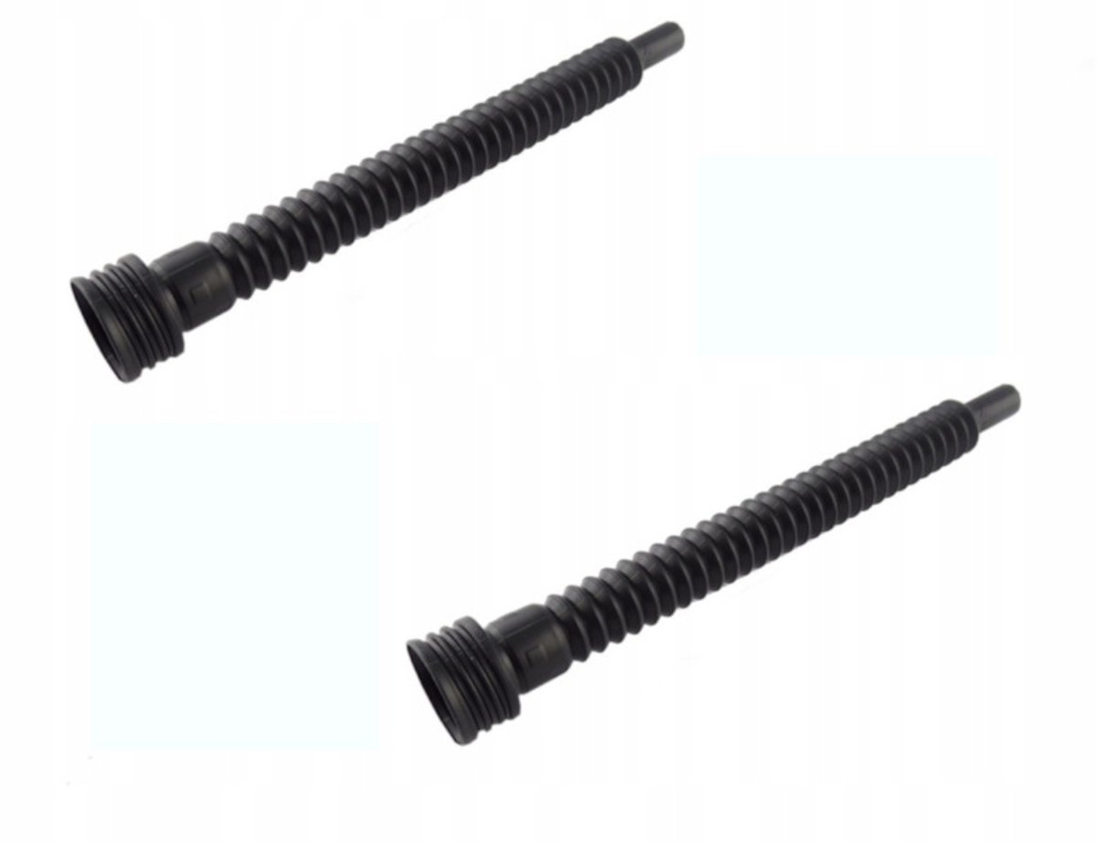 Kunststof trechter voor jerrycans, 2 stuks, 31cm lang