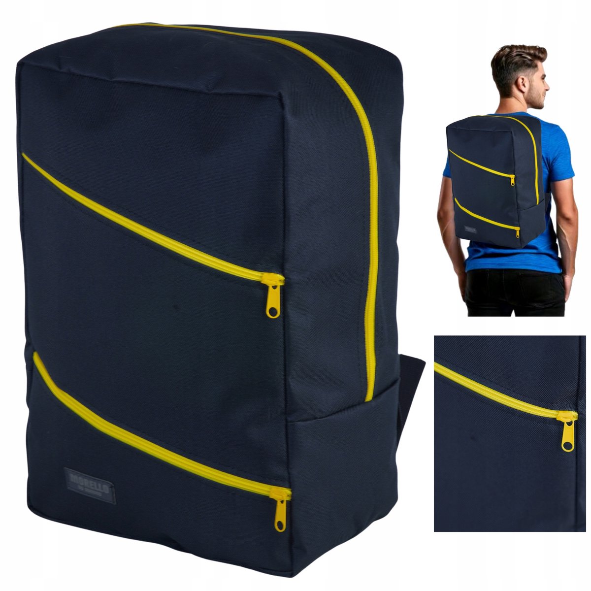 Vliegtuig Handbagage Rugzak 40x25x20cm voor Ryanair & Wizzair