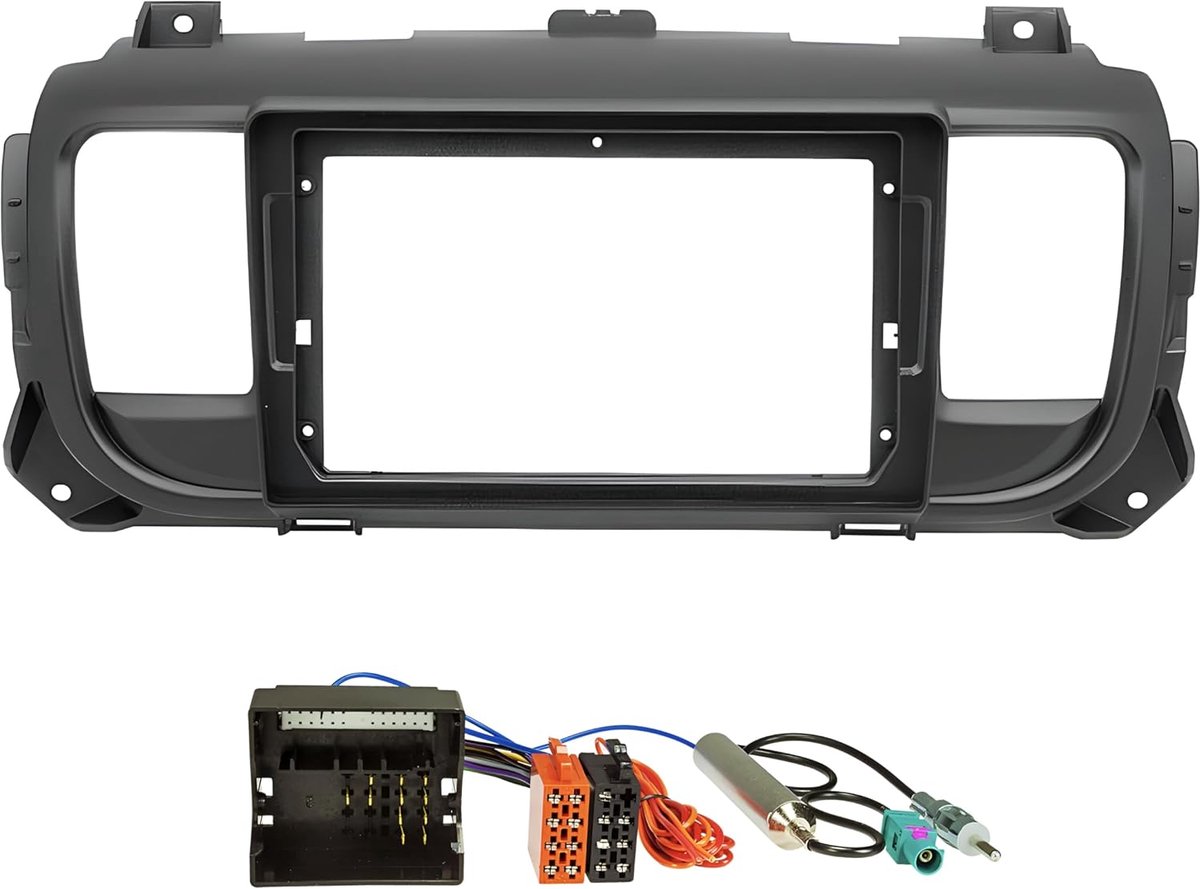 Radio panel kit 9" inchesbevesitigingskitFront Panel Frame Suitable for Citroen Jumpy spacetourer 2016 / Opel Zafira - ShopVlot