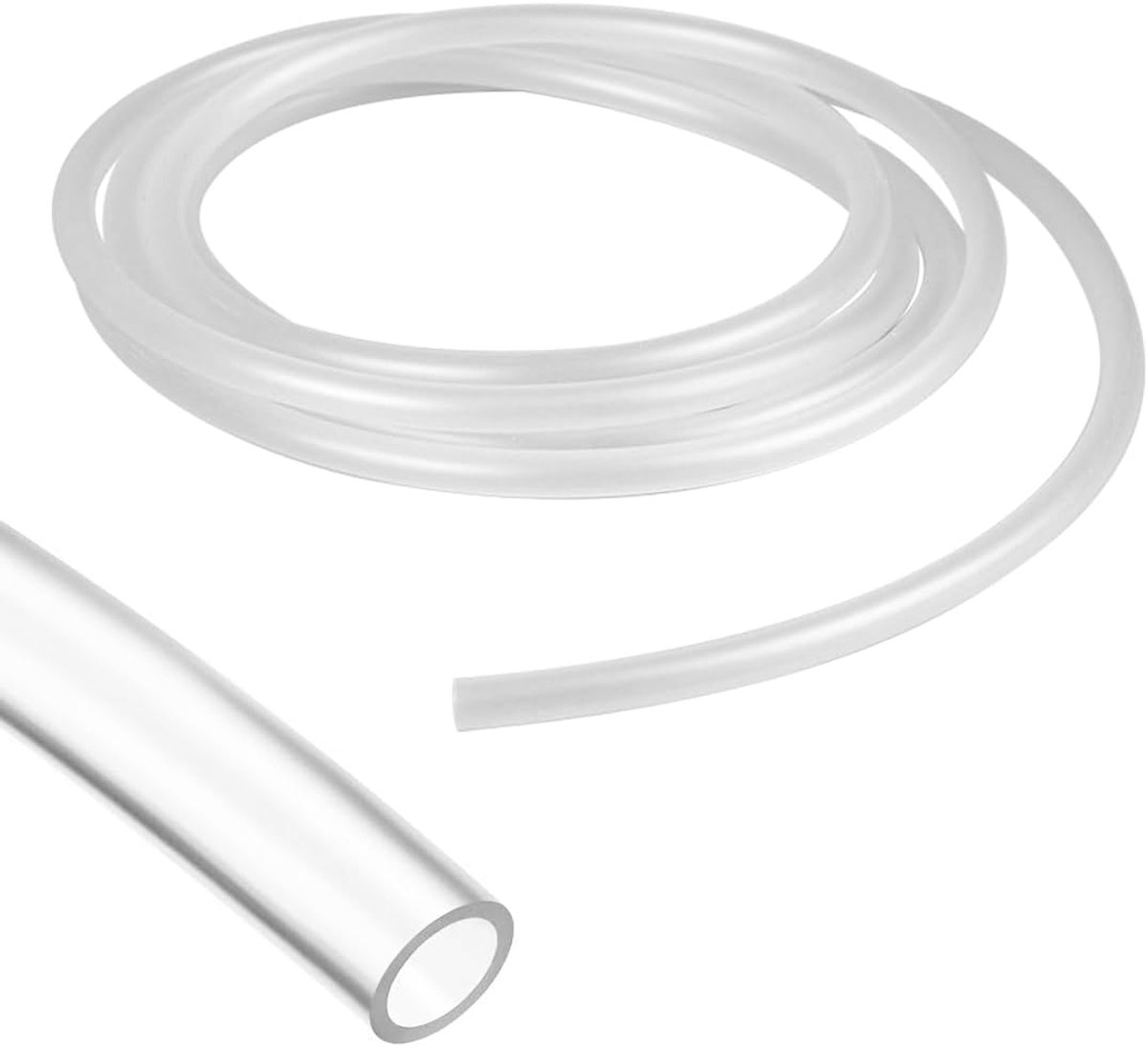 3m Silicone Hose, 11mm ID x 15mm Outer Diameter, Flexible Hose 11mm Inner Diameter, Transparent Food Safe Hose, Clear - ShopVlot