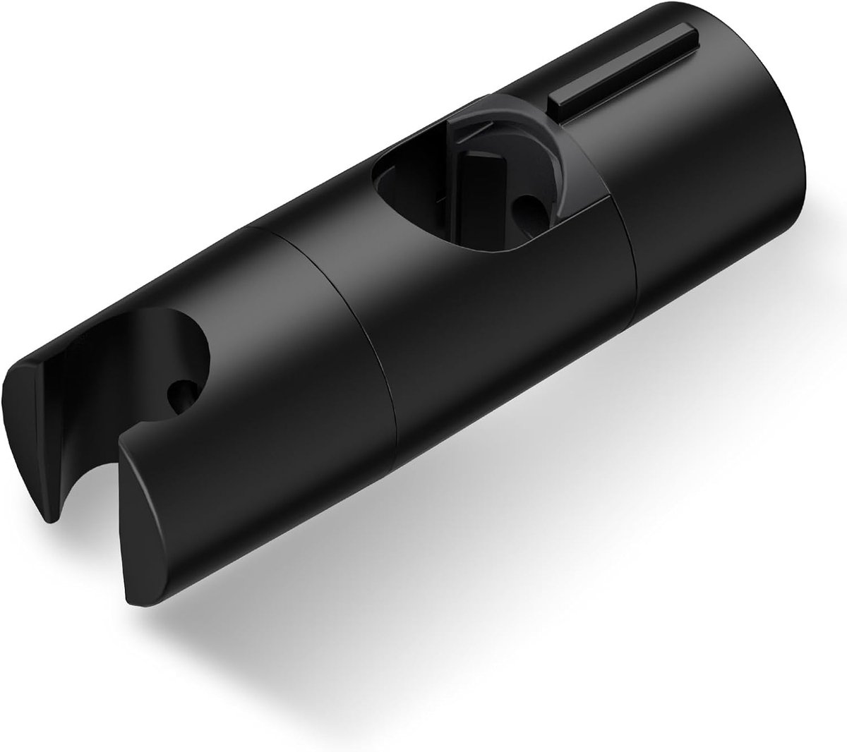 OFFO Douchekop Houder, 19-25 mm Verstelbare Handdouche Houder voor Grote Diameters, Douchekop Ophanger, Zwart - ShopVlot