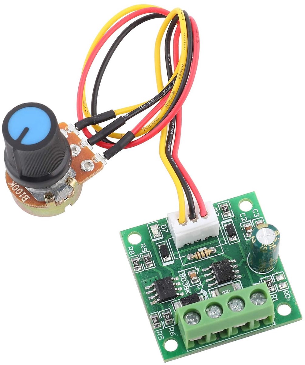1803BW DC Motor Controller PWM Speed Regulator 1.8V 3V 5V 6V 12V 2A Low Voltage Motor Control Board Module for Small - ShopVlot