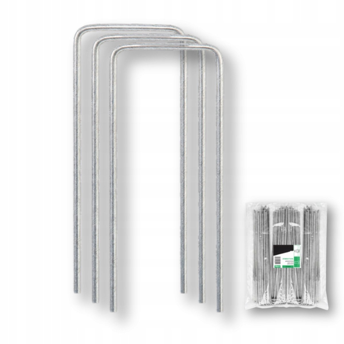 50x Grondpennen voor Agradoek - 15cm U-vorm