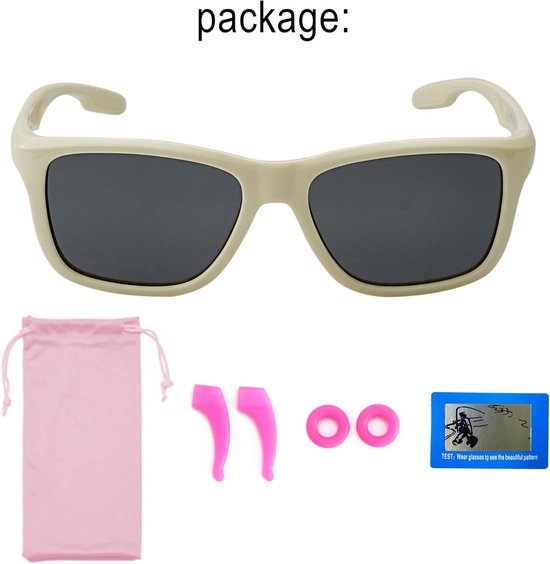Kinder Zonnebril - Polariserend Glas - Zomer Bescherming - Inclusief Etui - 3-12 Jaar van Kinder — afbeelding 3