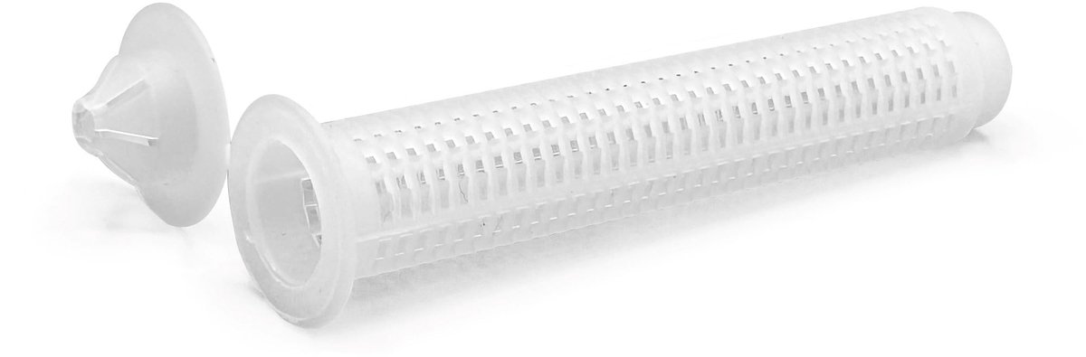 Ankerhuls voor Verbundmörtel Kunststof 15 x 85 mm - 8 Stuks